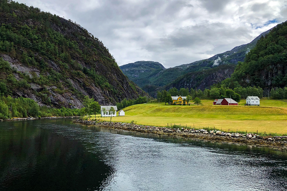 Preparing for fishing in Norway